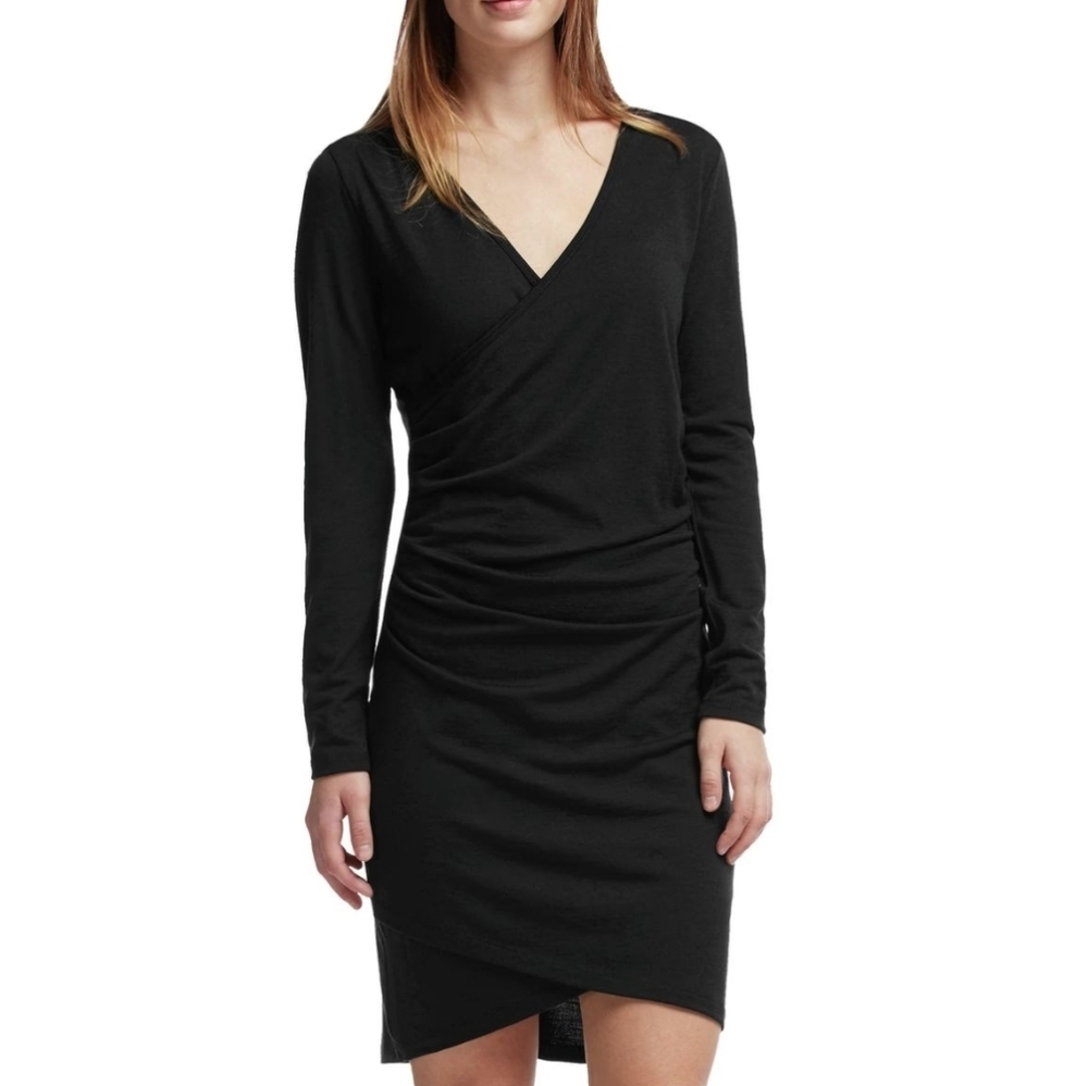 Icebreaker Aria Merino Wool Long Sleeve Dress Small